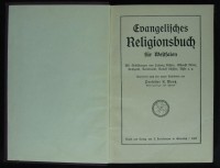 Evangelisches Religionsbuch für Westfalen (1927)
